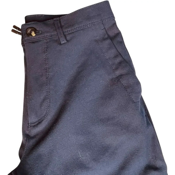 Zara High Waisted Tapered Leg Trouser Pants - Picture 2 of 10